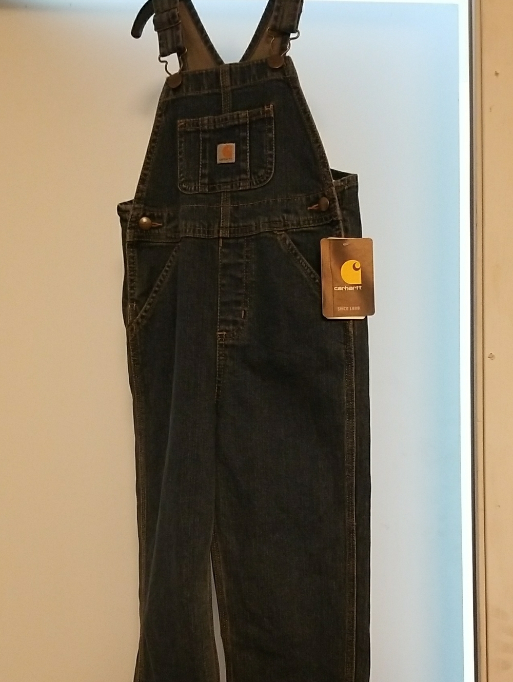 Carhartt Jeans Blue Denim Relaxed Overalls
